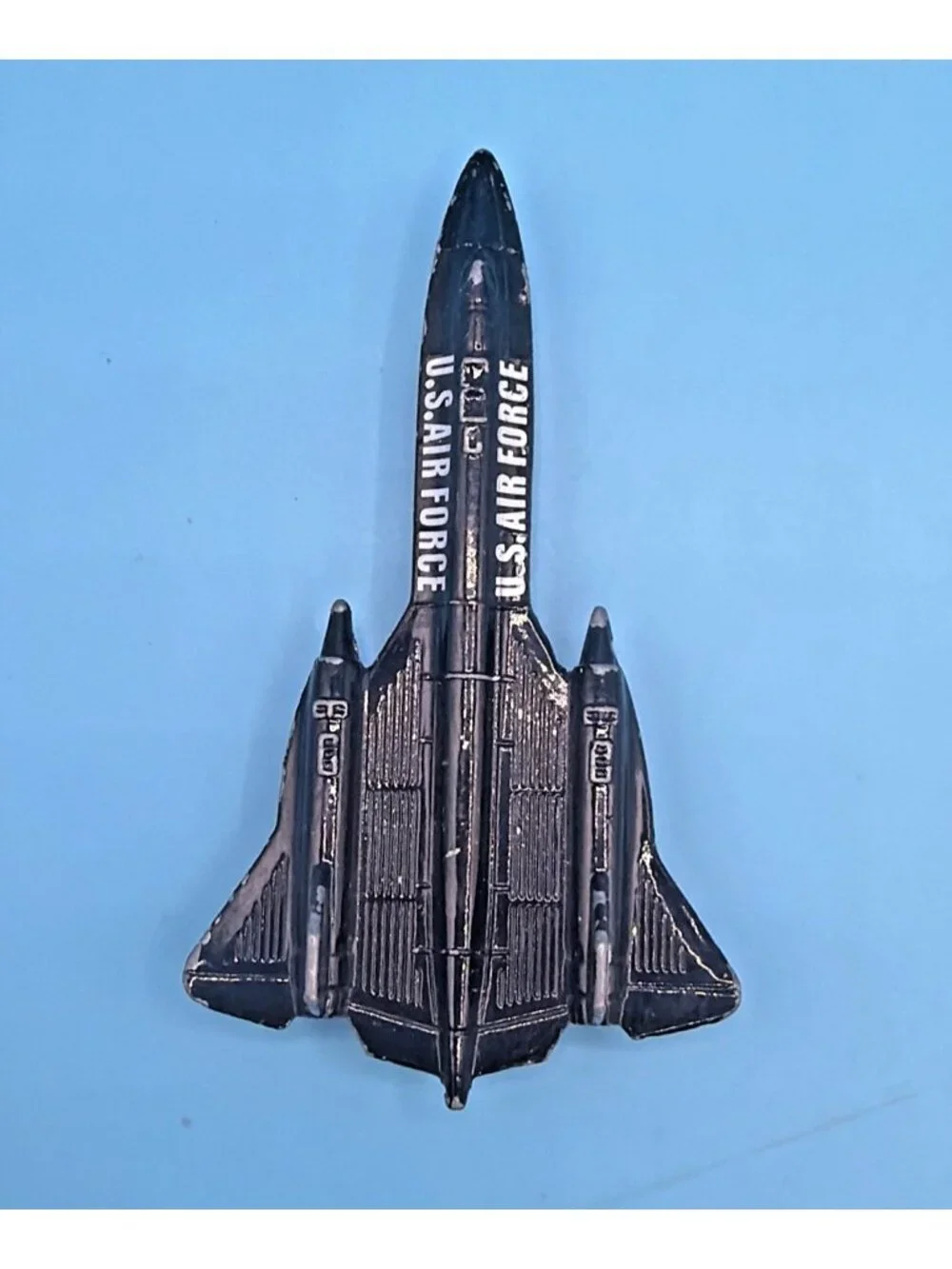 Zee Dyna-Flites A-127 Black Bird Lockheed SR-71 Airplane Diecast